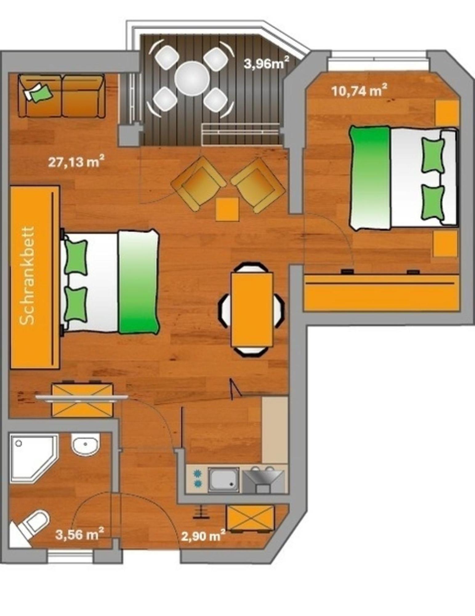 Апартаменти Ancora Marina Haus 1 Nr 08, Typ 2 Нойштадт Екстер'єр фото